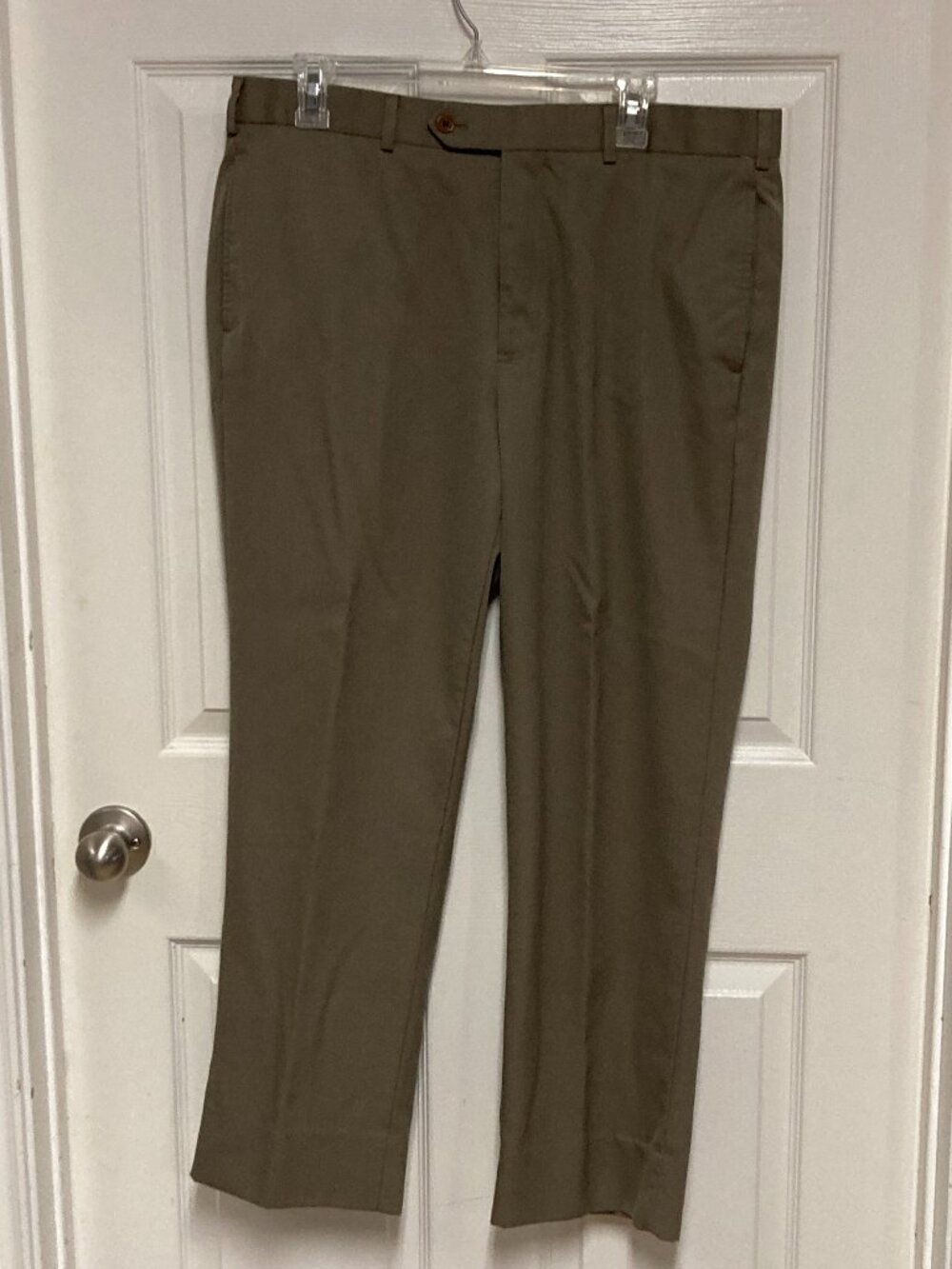 Men's dress pants by Brook's Brothers khaki sze 37 X 30